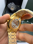 Audemars Piguet Royal Oak 41mm Esqueleto Aço/Dourado