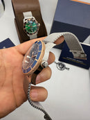 Breitling Superocean Aço 44mm Pulseira Aço Milanes