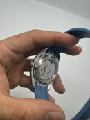 Omega Aquaterra 41,5mm Aço, Pulseira Borracha