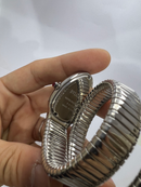 Bvlgari Serpenti Tubogas 01 Volta 35mm Aço Mostrador Branco