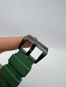Panerai Luminor Marina 44mm Aço Mostrador Verde Pulseira Borracha