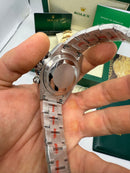 Rolex Daytona 40mm Aço, Mostrador Preto