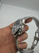 Audemars Piguet RoyalOak 41mm Aço Mostrador Azul