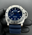 Panerai Submersible 47mm Aço Mostrador Azul