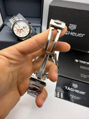 TAG Heuer Carrera RedBull Aço 43mm Mostrador Preto - Puls. Aço