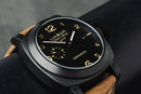 Panerai Luminor GMT 44 mm Aço Oxiblack Mostrador Preto