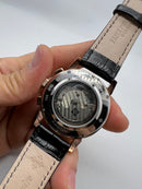 Patek Phillippe Fases da Lua 42mm Aço Pulseira Couro