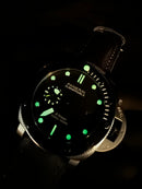 Panerai Submersible 47mm Aço Mostrador Preto degrade
