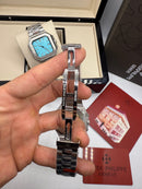 Patek Philippe Cubitus 40mm, Mostrador Azul, Pulseira Aço