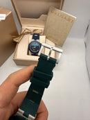 Bvlgari Aluminium Crono 41mm - Aço - Mostrador Verde