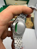 Rolex Sky-Dweller - 42 mm,Aço 904L - Mostrador Verde - Jubilee - CLONE