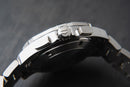 Tag Heuer Aquarecer Cronômetro 43mm Aço Mostrador Preto Bezel Preto