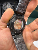 Audemars Piguet Royal Oak 41mm Pulseira Aço/OxBlack