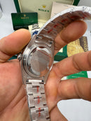 Rolex DateJust 41mm Wimbledon Aço Mostrador Cinza, Pulseira Oyster