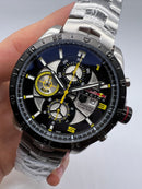TAG Heuer Carrera RedBull Aço 43mm Mostrador Preto