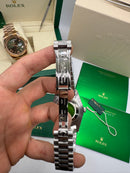 Rolex Day-Date Presidente 40mm Aço Mostrador Verde
