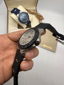 Bvlgari Alumium 41mm - Mostrador Aluminio - Pulseira Borracha