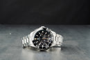 Tag Heuer Aquarecer Aço 43mm, Mostrador Preto, Bezel Preto
