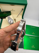 Rolex Datejust 41mm/36mm/31mm Aço - Mostrador Azul - Pulseira Jubilee - CLONE