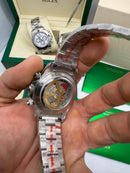 Rolex Daytona 40mm Aço, Mostrador Preto