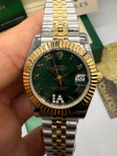 Rolex Date-Just 31mm Aço/Dourado Pulseira Jubilee