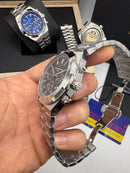 Vacheron Constantin Overseas Crono Aço 41mm, Mostrador Marrom
