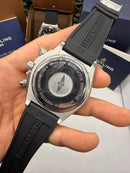 Breitling Super Chronomat Aço 44mm Pulseira Borracha