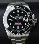 Rolex Sea-Dweller 43mm Aço Mostrador Preto Luneta Preta