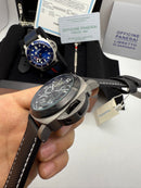 Panerai Edição Limitada Lo Scienziato Aço 47mm - Bezel OxCarbon