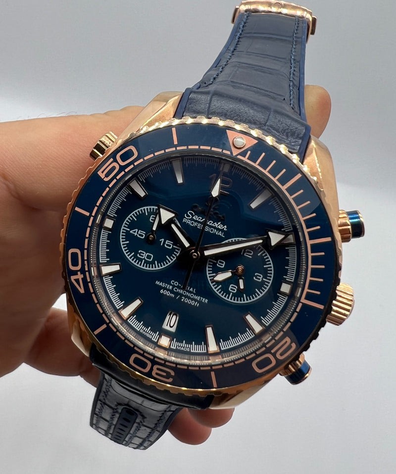 Omega Planet Ocean Co-Axial Master Chronometer 45,5mm Aço