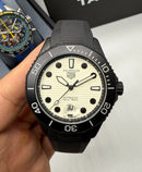 TAG Heuer Aquarecer 300, 43mm, Aço/OxBlack - TRITIUM - Super-LumiNova®