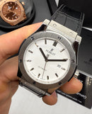 Hublot Classic Fusion 45mm Aço, Mostrador Branco