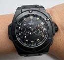 Hublot King Power 48mm - All Black  - Puls. Borracha