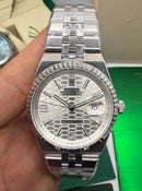 Rolex Oyster Perpetual Land‑Dweller 40mm Aço, Mostrador Prata