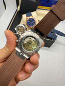 Vacheron Constantin Overseas Crono Aço 41mm, Mostrador Marrom