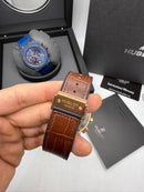 Hublot Vendome Classic Chrono 45mm Aço/Rosê Mostrador Preto