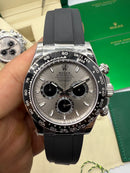 Rolex Daytona Aço 40mm - Mostrador Cinza - Pulseira OysterFlex - CLONE