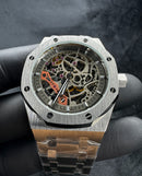 Audemars Piguet Royal Oak 41mm Esqueleto, Pulseira Aço