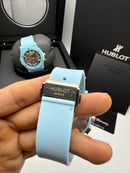 Hublot Classic Fusion Magic Blue Chrono 45mm Aço/OxBlue