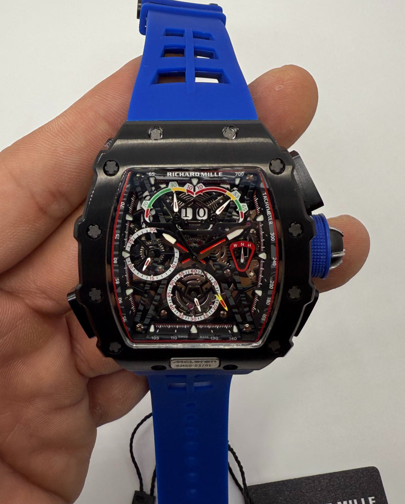 RICHARD MILLE RM 11-03 /003, 45mm Flyback Aço/OxBlack