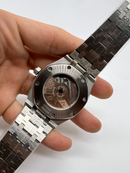 Audemars Piguet Royal Oak Turbilhão 41mm Mostrador Branco Bezel Aço Pulseira Aço