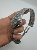 Omega Seamaster Co-Axial 40mm Mostrador Verde