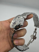 Patek Phillippe Fases da Lua Turbilhão 42mm Aço, Pulseira Aço