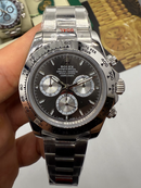 Rolex Daytona Oyster Aço 40mm - Mostrador Preto - CLONE