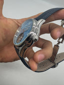 Patek Philippe Classic Turbilhão 40mm Aço, Pulseira Couro