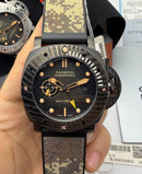 PANERAI Submersível QuarantaQuattro Navy SEALs 47mm - Aço OxBlack