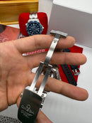 Omega Seamaster Diver 300M 42 mm, Aço, Mostrador Preto - CLONE