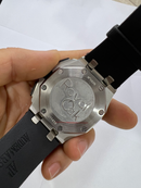 Audemars Piguet Royal Oak Offshore 44mm Mostrador Preto Bezel Aço