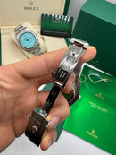 Rolex Oyster Perpetual 36mm/41mm Aço Mostrador Verde