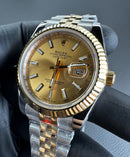 Rolex DateJust 41/36mm Aço/Dourado, Mostrador Dourado